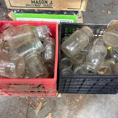 Assorted Mason Jars and Glass Jars - Image 3 of 7