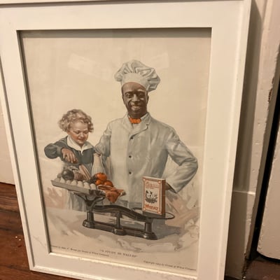 Vintage advertising art prints (Cream of Wheat and The World's Fare) - Image 6 of 10