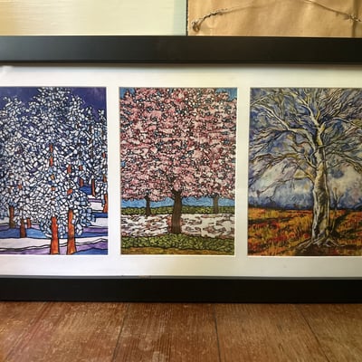Two framed artworks - Image 3 of 8