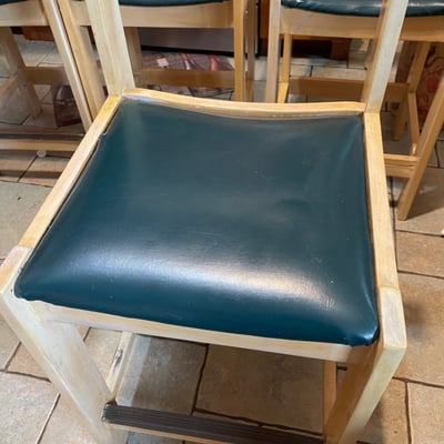 Light Ash Counter height chairs - Image 3 of 4