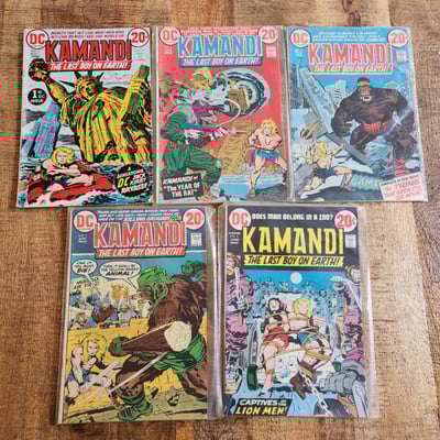 Kamandi #1 2 3 5 6 - Image 1 of 4