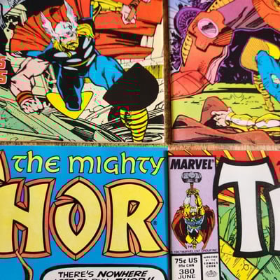 Mighty Thor #375-380 - Image 3 of 5