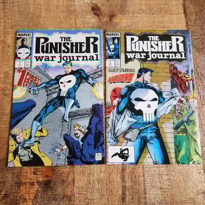 Punisher War Journal #1 and #2 - Image 1 of 4