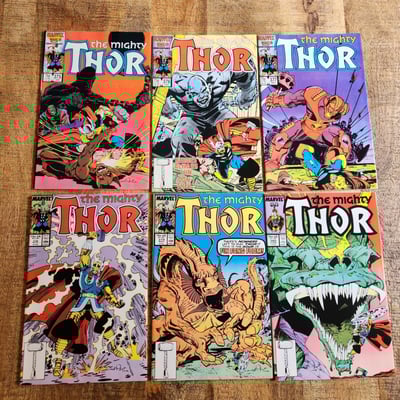 Mighty Thor #375-380 - Image 1 of 5