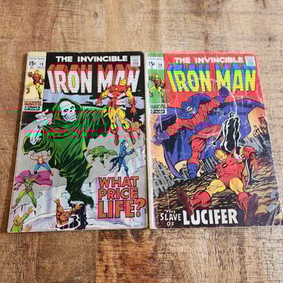 Iron Man #19 and #20 - Image 1 of 3