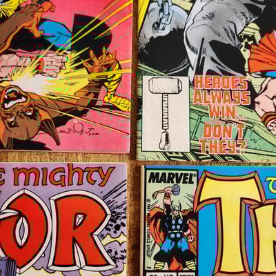 Mighty Thor #375-380 - Image 2 of 5