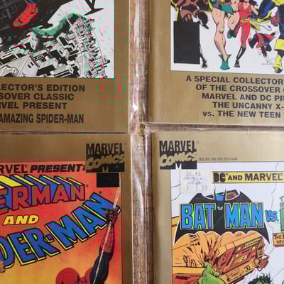 DC and Marvel Crossover Comics - Image 2 of 3