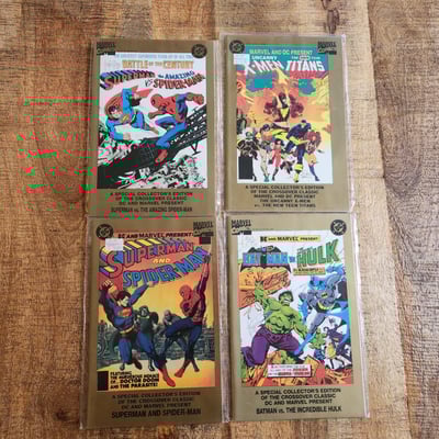 DC and Marvel Crossover Comics - Image 1 of 3