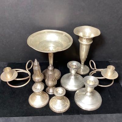 Sterling Silver Tableware - Shreve, Reichardt, Fisher & More - Image 1 of 23