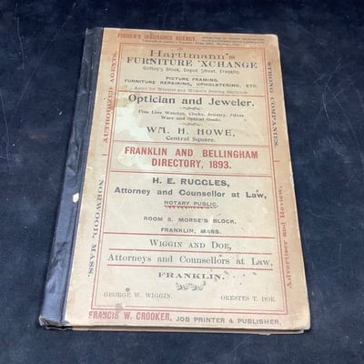 Antique Ephemera - Farmer's Almanac & More - Image 11 of 21