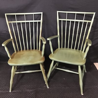 Decorative Shelf & Windsor Chairs - Image 11 of 18