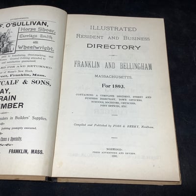 Antique Ephemera - Farmer's Almanac & More - Image 12 of 21