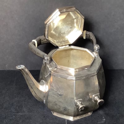 Tiffany & Co. Sterling Silver Tea Kettle w/Warming Stand - Image 8 of 13