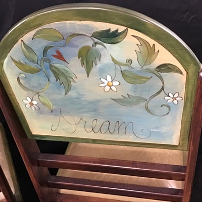 Sticks Handmade Dining Chairs / Hearts - Image 7 of 17