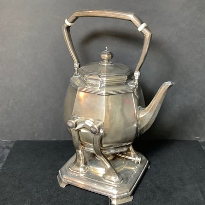 Tiffany & Co. Sterling Silver Tea Kettle w/Warming Stand - Image 1 of 13