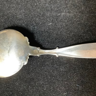 Antique Sterling Soup Spoons - Image 5 of 7