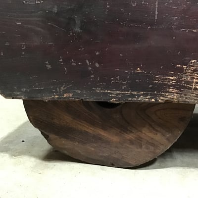 Antique Japanese Kuruma Tansu Chest - Image 6 of 8