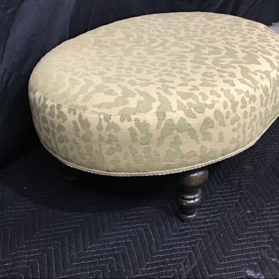 Upholstered Ottoman - Image 2 of 7