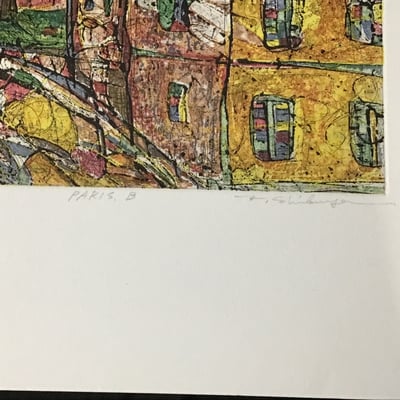 Shibuya Colored Etching - Image 4 of 6