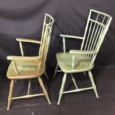 Decorative Shelf & Windsor Chairs - Image 14 of 18