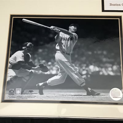 Framed Boston Champions Sports Photos - Image 4 of 8