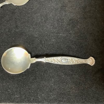 Antique Sterling Soup Spoons - Image 3 of 7
