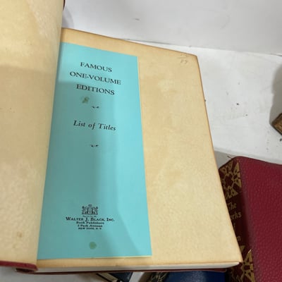 Famous One-Volume Editions, 1920s - Image 4 of 22