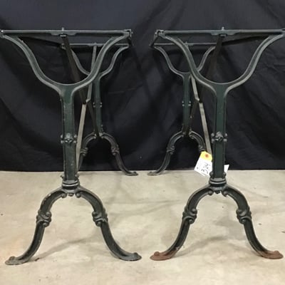 Cast Iron Occasional / Sofa Table Frames - Image 2 of 7