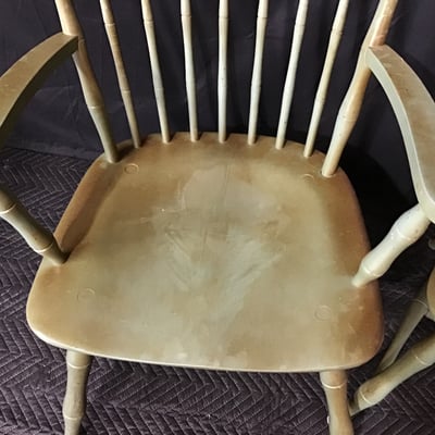 Decorative Shelf & Windsor Chairs - Image 12 of 18