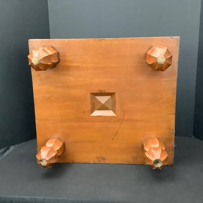 Handmade Go Game Table & Wooden Chess Set  - Image 5 of 9