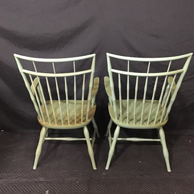 Decorative Shelf & Windsor Chairs - Image 15 of 18