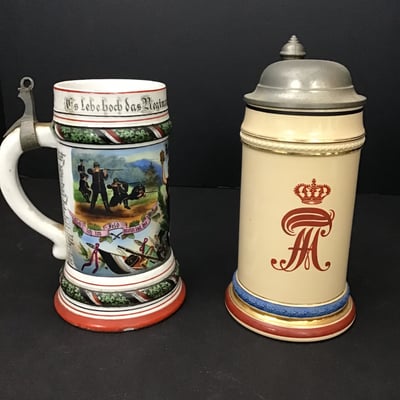 Vintage Beer Steins - Image 9 of 16