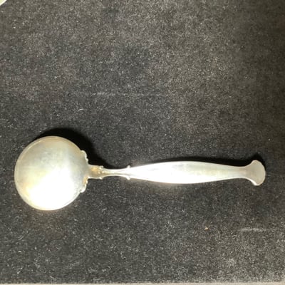 Antique Sterling Soup Spoons - Image 6 of 7