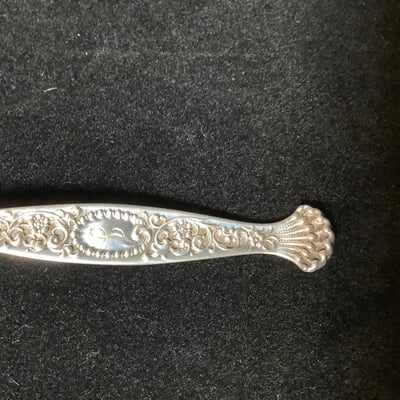 Antique Sterling Soup Spoons - Image 4 of 7