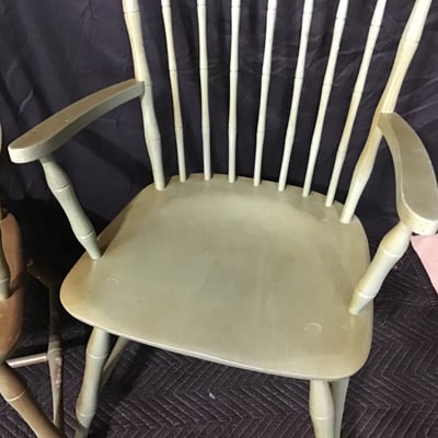 Decorative Shelf & Windsor Chairs - Image 13 of 18