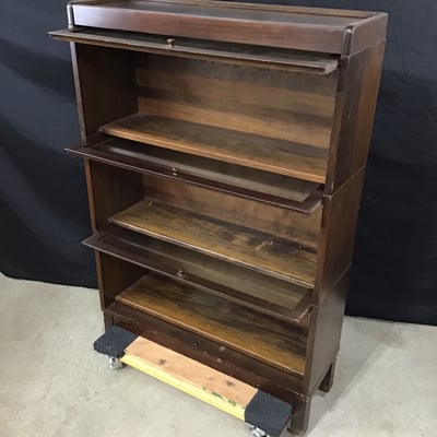 3-Section Barrister's Bookcase - Image 5 of 5