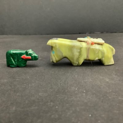 Vintage Native American Zuni Fetishes - Image 2 of 15