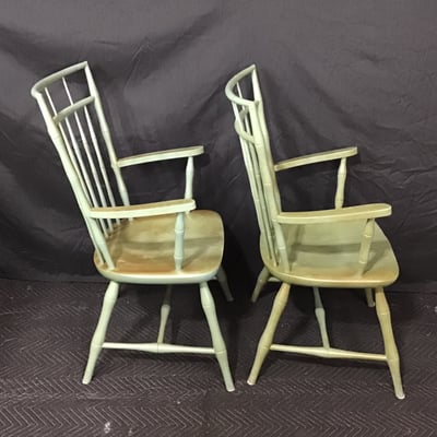 Decorative Shelf & Windsor Chairs - Image 16 of 18