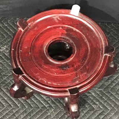 Chinese Rose Medallion Fish Bowls & Stand - Image 15 of 15