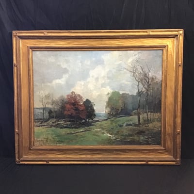 Henry Parton Framed Paint on Canvas - Image 2 of 8