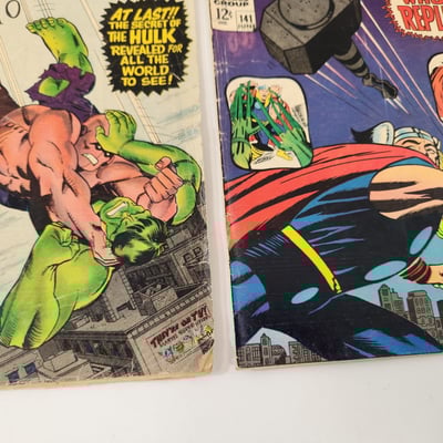 12 Cent Comics: Tales to Astonish 87 / Thor 141 - Image 2 of 6