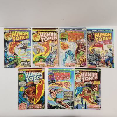 Human Torch 2-8 - Image 1 of 6