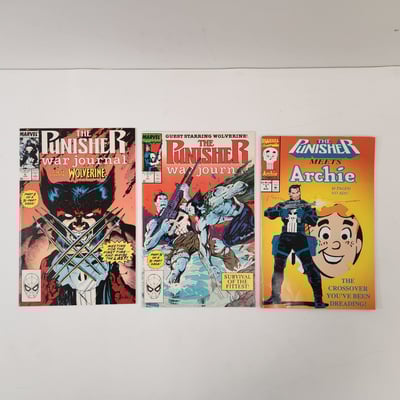 Punisher War Journal 6 7 + Punisher Meets Archie - Image 1 of 7