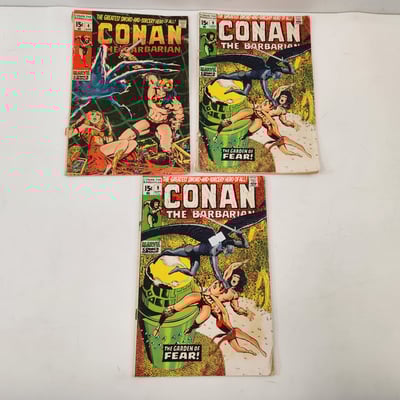 Conan 4 and 9 (2 copies) - Image 2 of 6