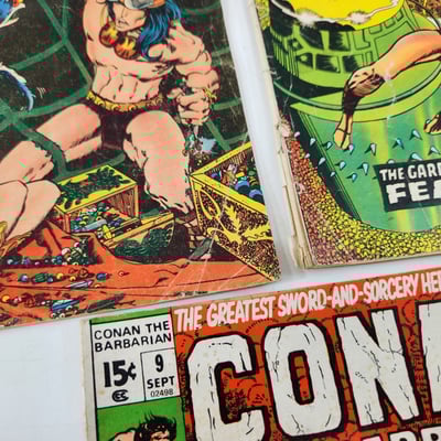 Conan 4 and 9 (2 copies) - Image 4 of 6