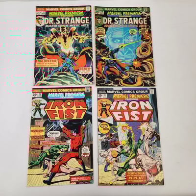 Marvel Premiere 10,14,22,23 MVS intact - Image 2 of 5