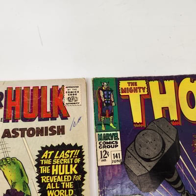 12 Cent Comics: Tales to Astonish 87 / Thor 141 - Image 3 of 6