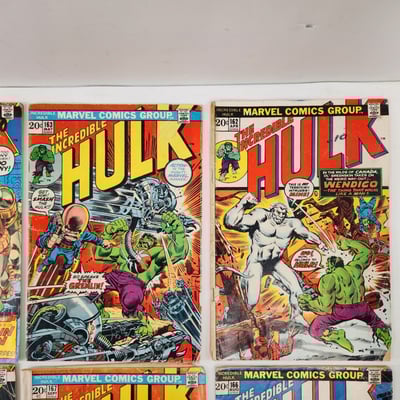 Incredible Hulk 162 163 164 166 167 168 - Image 3 of 5