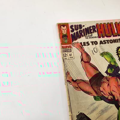 12 Cent Comics: Tales to Astonish 87 / Thor 141 - Image 4 of 6