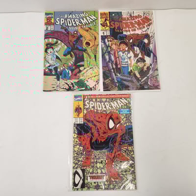 Spiderman 1 + Variant + 2 (Mcfarlane Covers) - Image 1 of 4